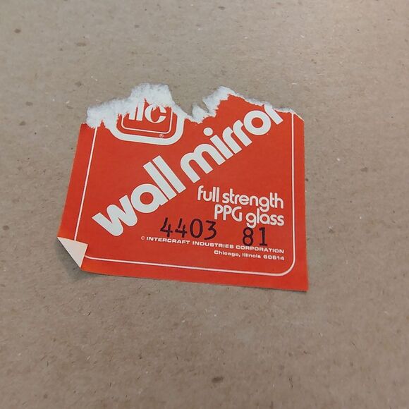 Gold Framed Wall Mirror - Picture 4 of 7